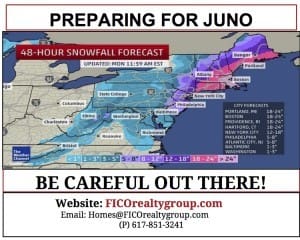 Preparing For Winter Storm Juno